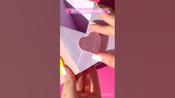 DIY pencil holder 💖