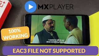 EAC3 Audio Not Supported MX Player | Audio Not Working In MX Player | MX Player Audio Not Working screenshot 4