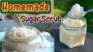 How to make Sugar Scrub at home | Diy sugar scrub | Homemade sugar scrub | Diy viral body scrub