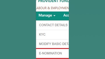 EPFO E-Nomination ll Deadline for E - Nomination filing