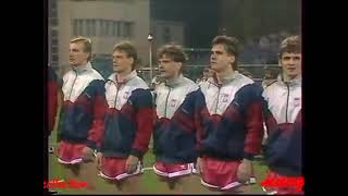 Yugoslavia And Poland Anthems Yugoslavia Vs Poland Wolrd Cup Qualificatio 1990