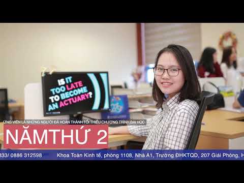 Video Cử nhân - Thạc sỹ Actuary - ĐH Lyon 1 - Pháp - youtube