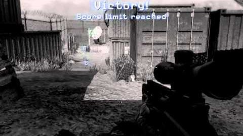 Stanger23 - MW3 Jumping 360 No Scope through trailer on Dome
