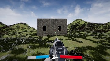 Experiments with particle system (targeted beam creation) [Unreal Engine 4]