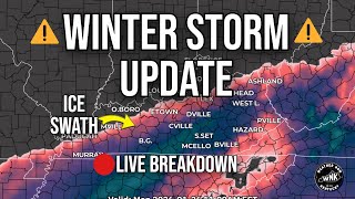 LIVE: What to expect TODAY from the Winter Storm