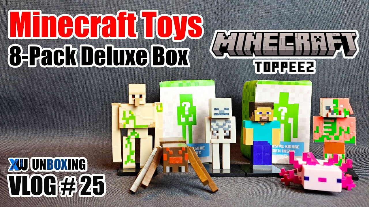 Minecraft Toppeez | Minecraft Toys | Unboxing