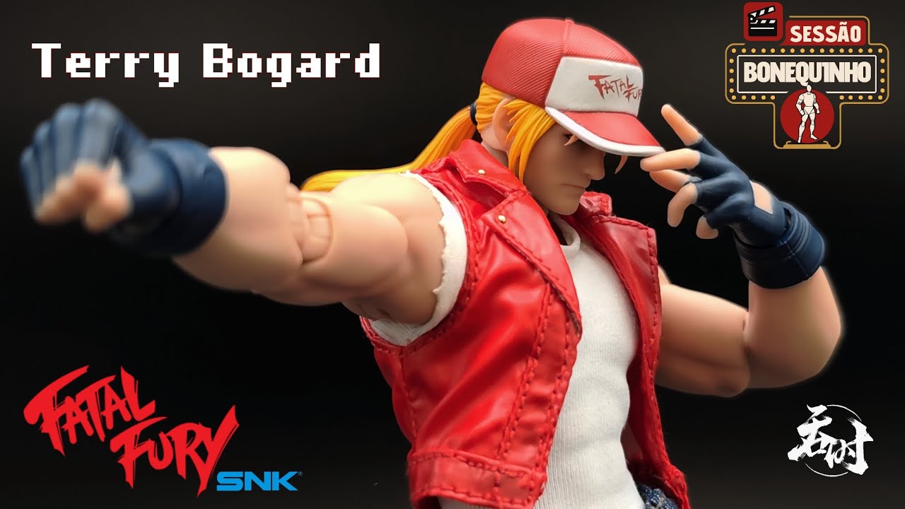 A MELHOR FIGURA DE KOF??? Terry Bogard - Tunshi Studio - 1/12 - Sessão bonequinho. 