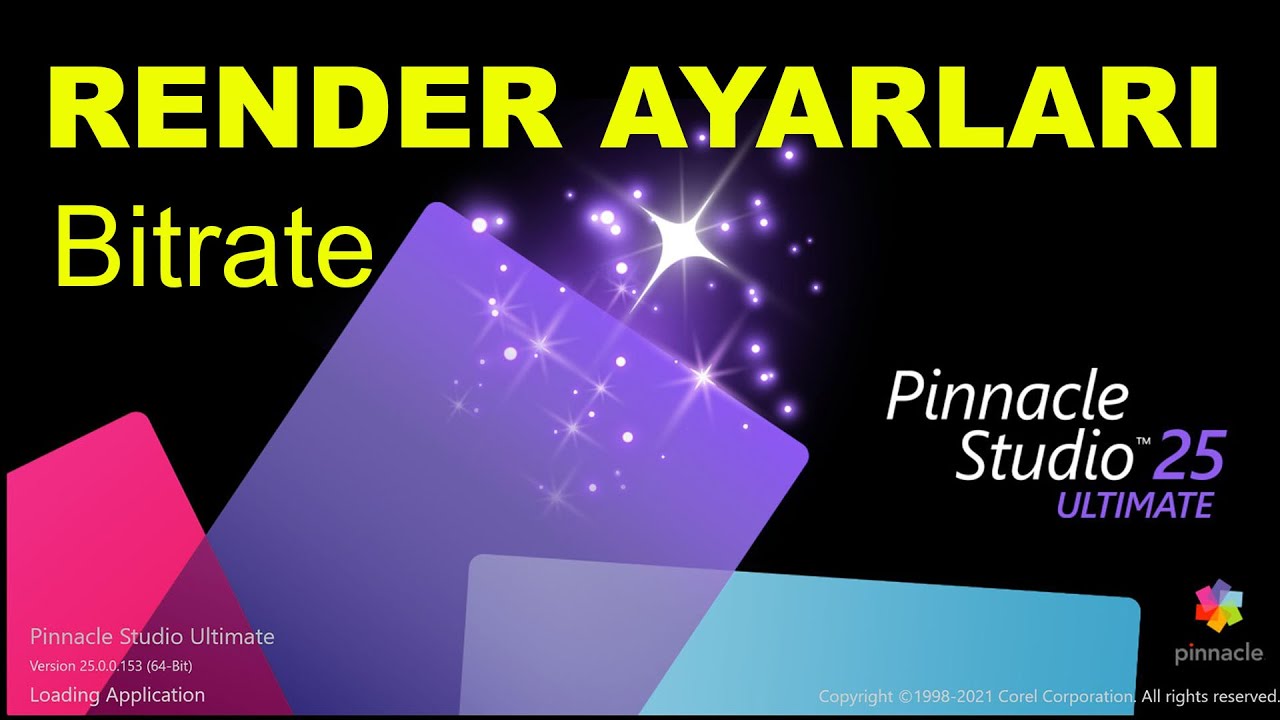 Pinnacle Studio Render Nasıl Yapılır [VİDEO DÜZENLEME PROGRAMI] - YouTube
