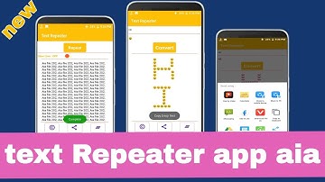 Text Repeater Emoji Repeater App Aia File aia file