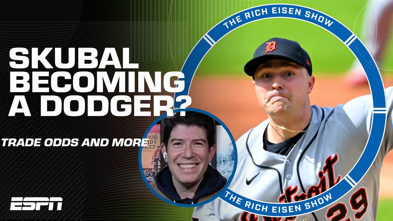 Tarik Skubal becoming a DODGER? Jeff Passan on Skubal’s future... | The Rich Eisen Show