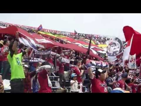 2015.05.31 ファジアーノ岡山　讃岐戦　ビッグフラッグ展開・撤収