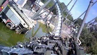 Swarm Roller coaster POV, Thorpe park, Surrey Uk