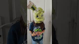 mon nouveau masque de spring trap que j'ai fais moi même #carton #springtrap #fnaf