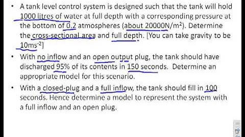 First order responses 9 -- tutorial on response dependence on parameters