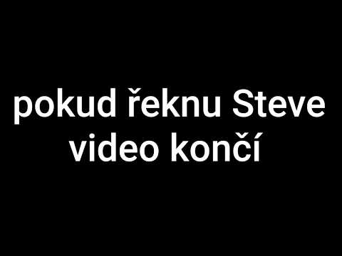 Pokud řeknu Steve