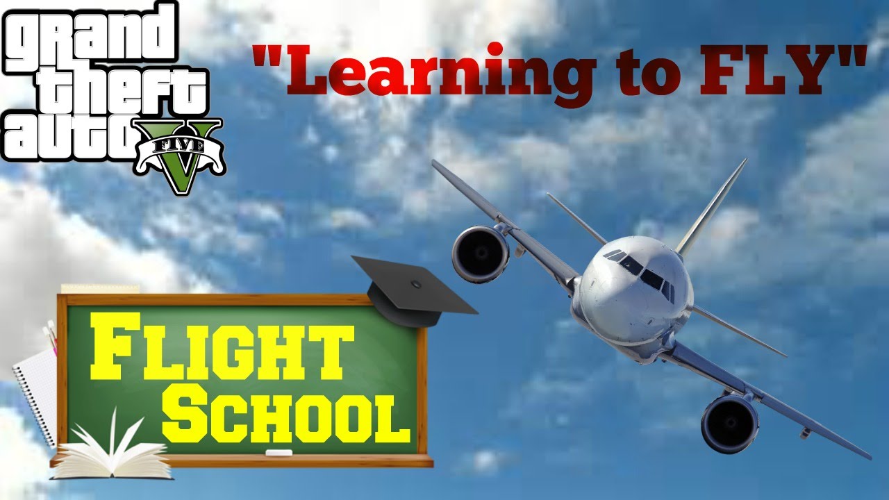 GTA 5 - Flight School (The Basics) [FACECAM DEBUT!!!] - YouTube