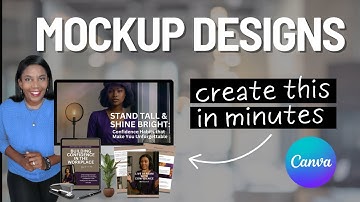 How to Create Digital Product Mockups in Canva