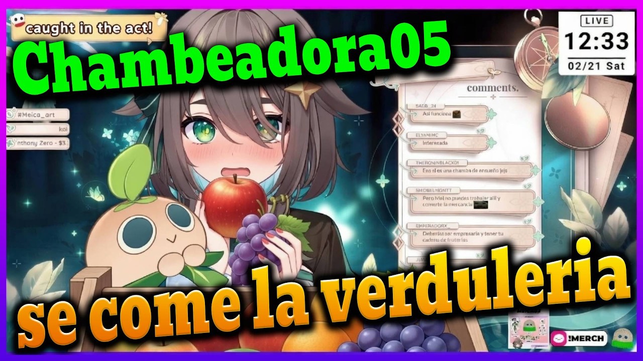 Meica NO puede abrir una verdulería porque se come TODO 🍎😭