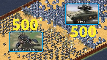 Robot Tanks vs IFV