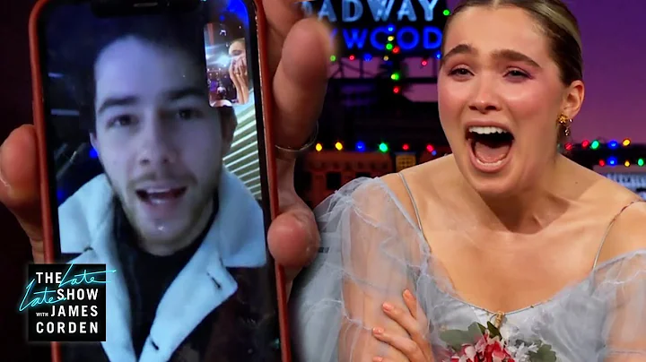 Haley Lu Richardson Meets Her Childhood Crush Nick...