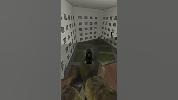 SCP-096 vs Gun #gmodnextbot #nextbot #garrysmod #shorts #scp096