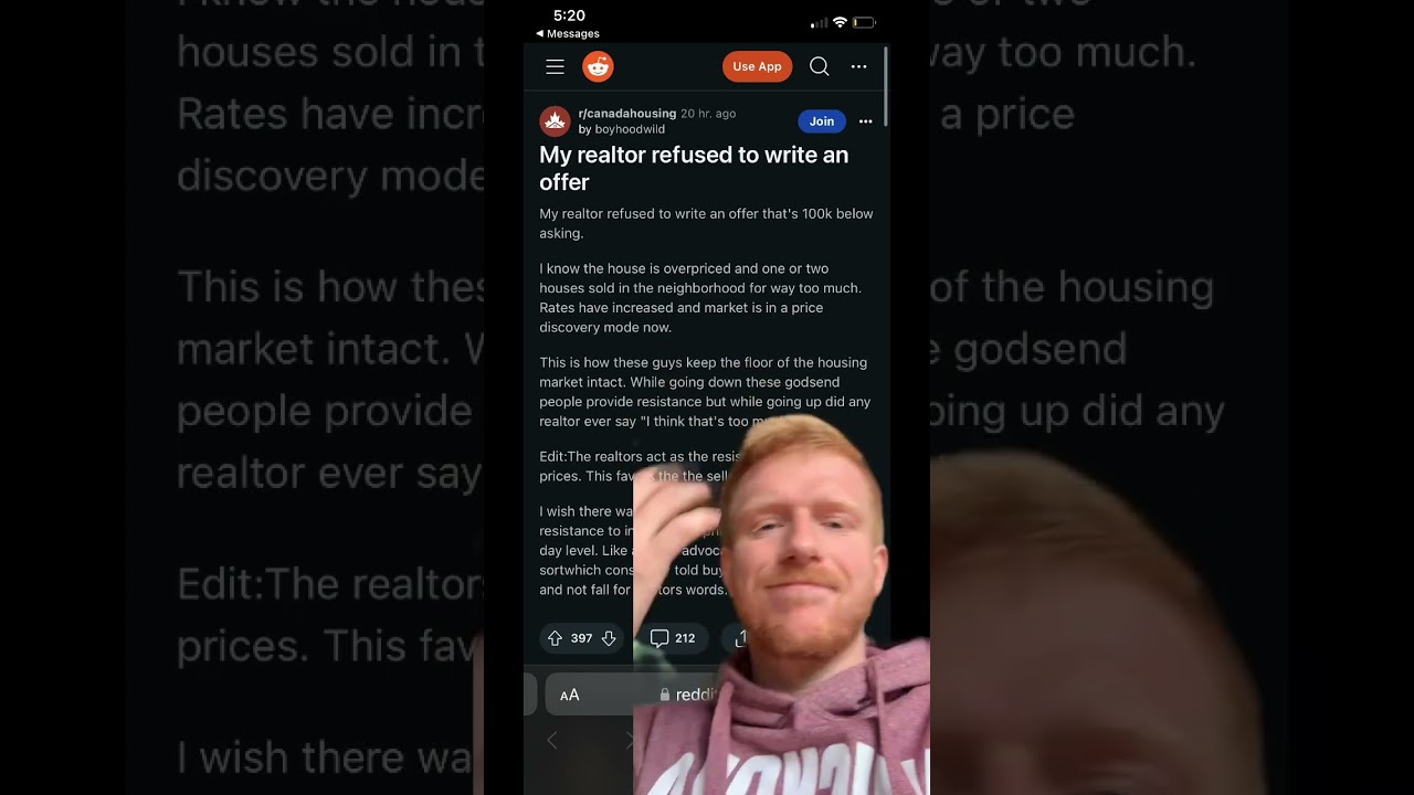 Realtor refuses to write an offer 100k below the asking price! 😮