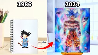 I painted Every Goku Transformation