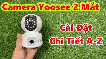 Camera Yoosee 2 Mắt TRONG NHÀ 4K 8.0Mpx , Mua Camera Tặng Thẻ 128GB, Bao Ship, Bảo Hành 1 Năm