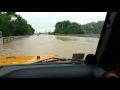 Houston Flood River Crossing in Jeep 37 inch tires, 6 inch lift