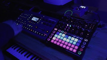 Elektron Octatrack and Novation Circuit Mono Station Jam | #Jamuary2020   Day 3