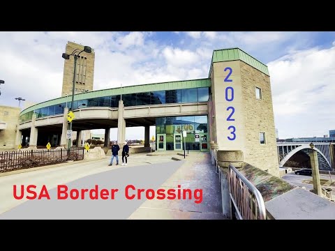 Video: Niagara Falls Border Crossings