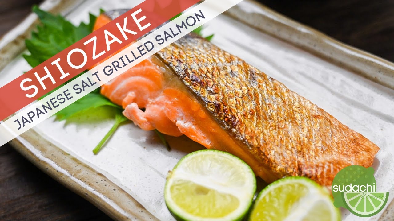 Shiozake Japanese Salt Grilled Salmon