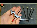 Making a mini Bow Arrow Fantasy, Metallic longbow