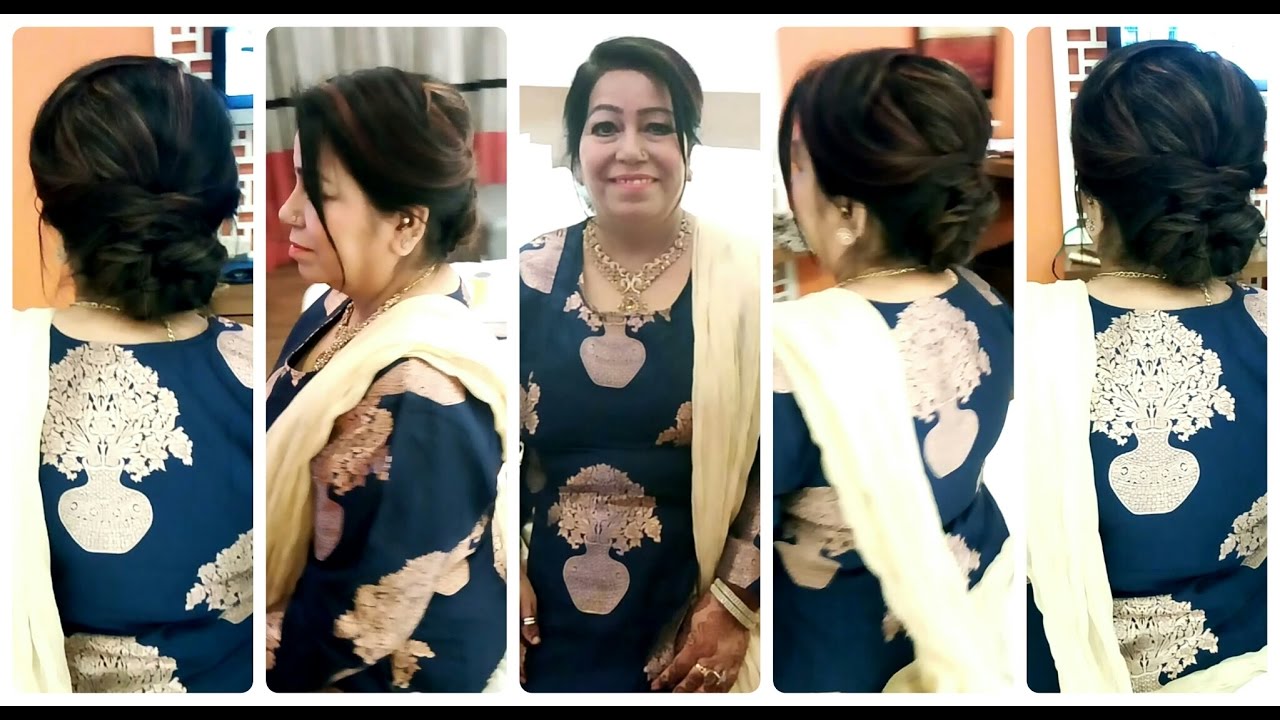 Elegant hairstyle for weddings for medium to long hair | Mom Tag