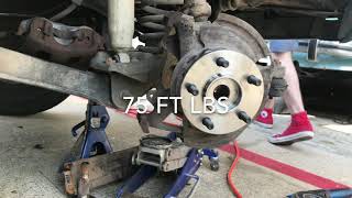 1989-1999 Jeep Cherokee/XJ  Front Wheel Hub Replacement