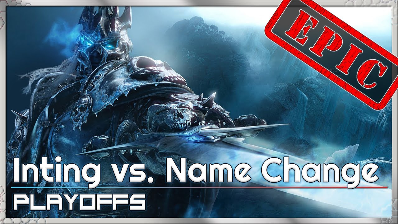 Playoffs: Inting vs. Name Change - X-Cup Fall - Heroes of the Storm