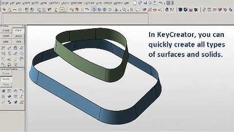 Archive: Hybrid Surface and Solid Modeling in KeyCreator; For The Cadkey User