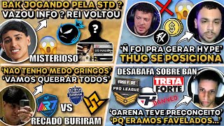 BAK JOGANDO PELA STD? THUG PRONUNCIA FOFOCA FX! VG SOBRE BAN UBITA! COACH BENJA DESAFA GLOBALS!