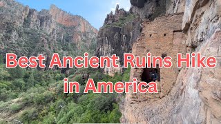 THE BEST ANCIENT RUIN HIKE IN AMERICA  THE DEVIL'S CHASM  Sierra Ancha Cliff Dwellings, Arizona