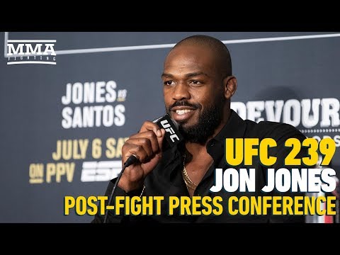 UFC 239: Jon Jones Post-Fight Press Conference – MMA Fighting