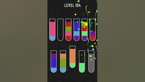 Water Sort Puzzle Level 104 Walkthrough Solution iOS/Android