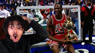 Michael Jordan BEST rare Video ever (Voyager) 1/2 - REACTION