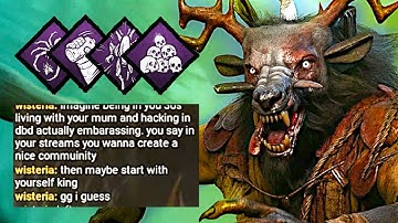 Salty Survivor accused me of hacking with HASTE BUILD! | Dead by Daylight