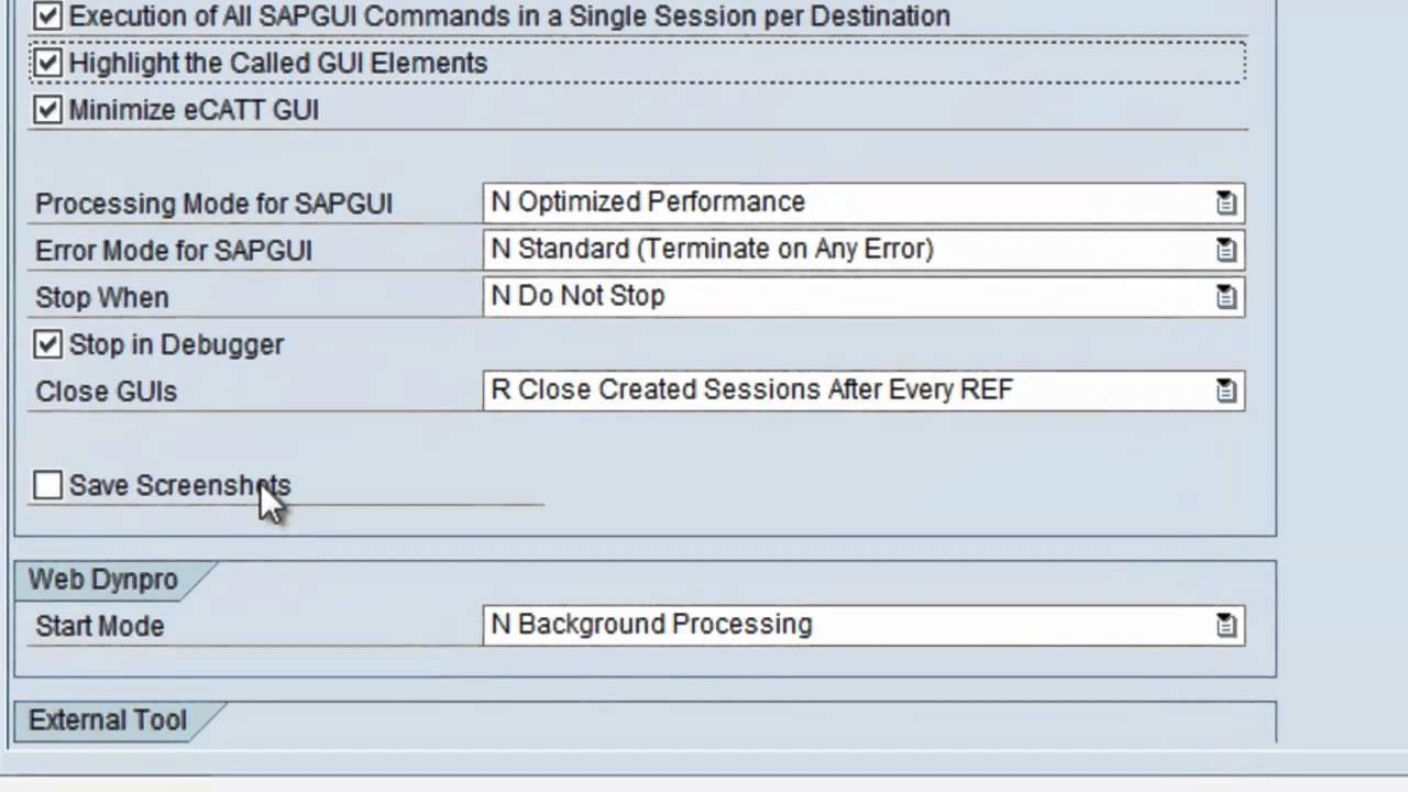 sap ecatt tutorial