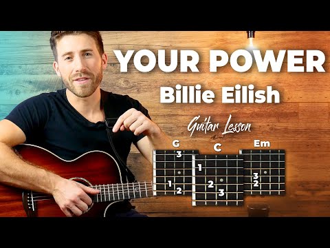 Your Power Guitar Tutorial - Billie Eilish Guitar Lesson