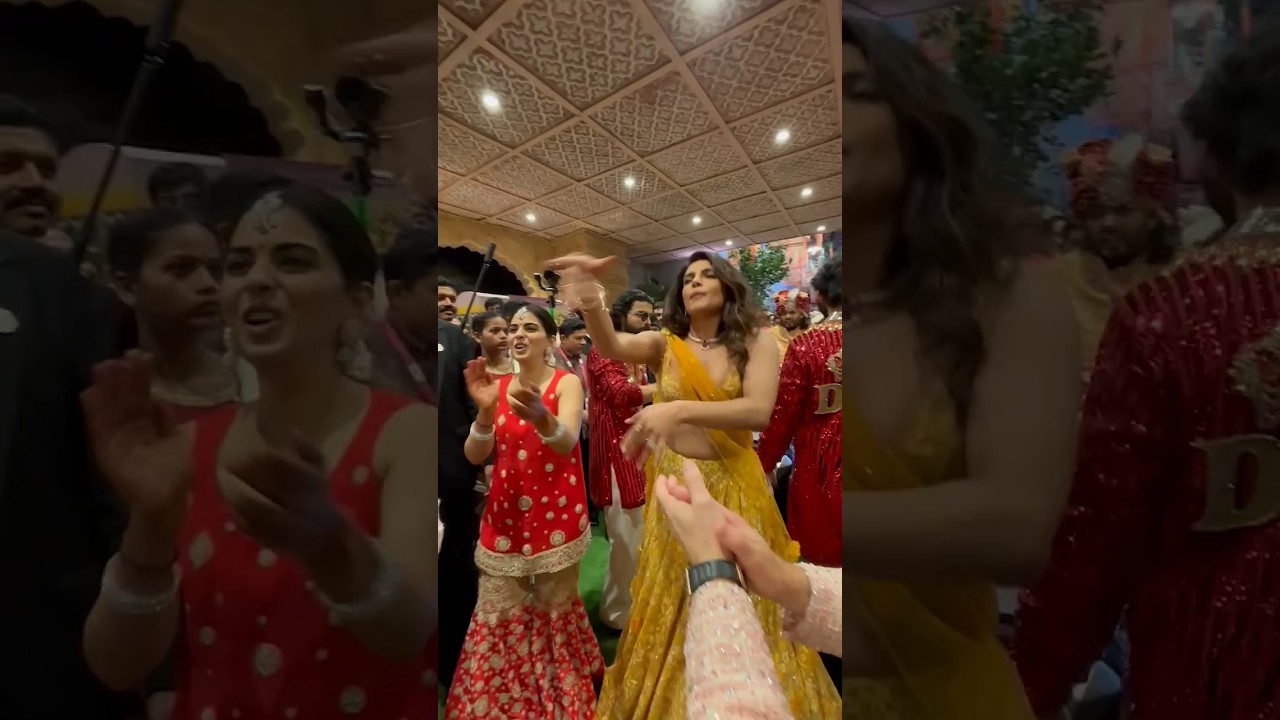Priyanka Chopra and Isha Ambani wedding at 