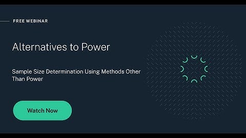 Alternatives to Power