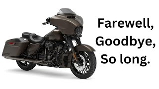 My Harley Davidson CVO. The Last Ride...