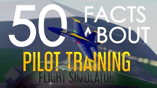 50 Facts About Pilot Training Flight Simulator!