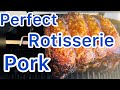 Weber baby q  best pork roast recipe  you will never cook pork another way again